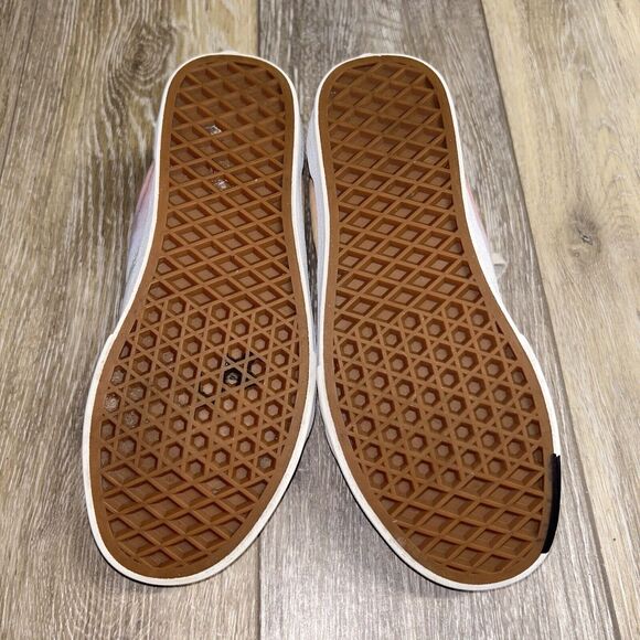 Vans Old Skool Womens US Size 6 Pink White Suede Skate Tie Dye Sneaker Shoes - Picture 11 of 11